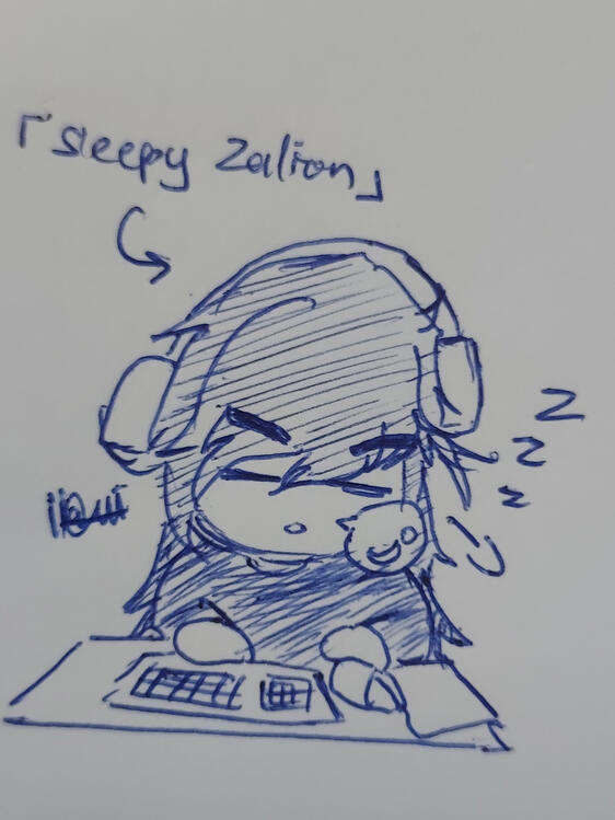 My First Fanart By Alice